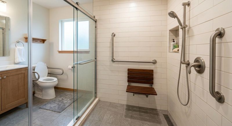 Mobility Shower Installation in Nashua, NH