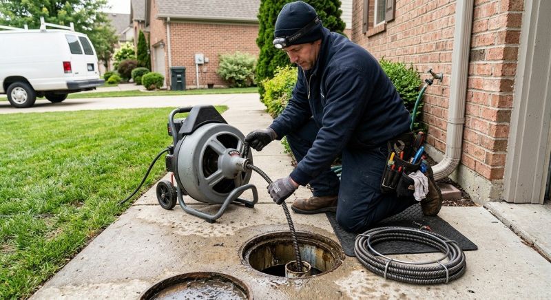 Exterior Drain Cleaning in Columbus, OH